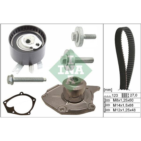 Schaeffler INA 530 0197 31 Wasserpumpe + Zahnriemensatz