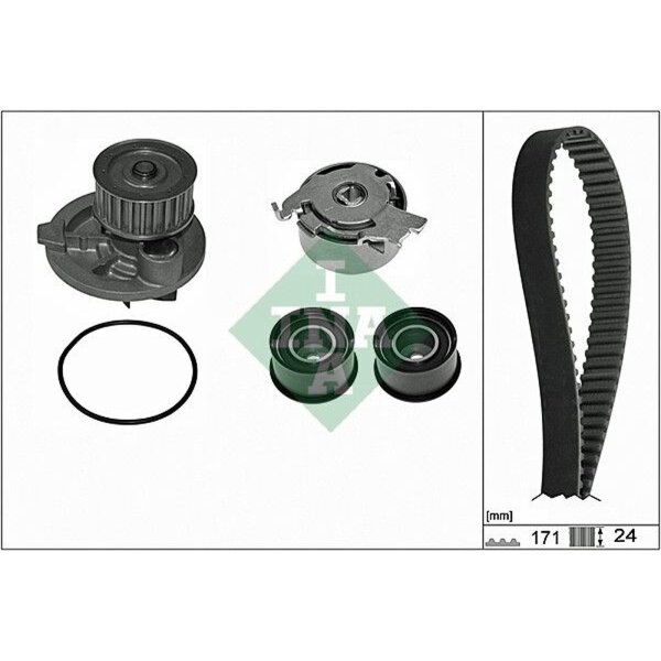 Schaeffler INA 530 0358 31 Wasserpumpe + Zahnriemensatz