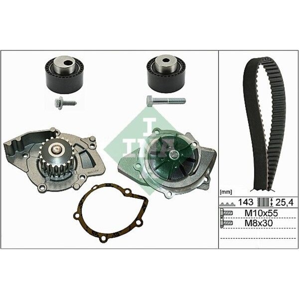 Schaeffler INA 530 0368 30 Wasserpumpe + Zahnriemensatz