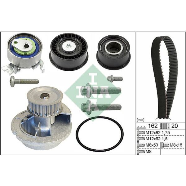 Schaeffler INA 530 0443 31 Wasserpumpe + Zahnriemensatz