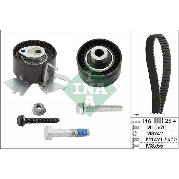 Schaeffler INA 530 0558 10 Zahnriemensatz