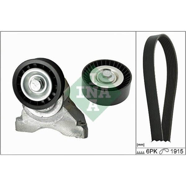 Schaeffler INA 529 0007 10 Keilrippenriemensatz