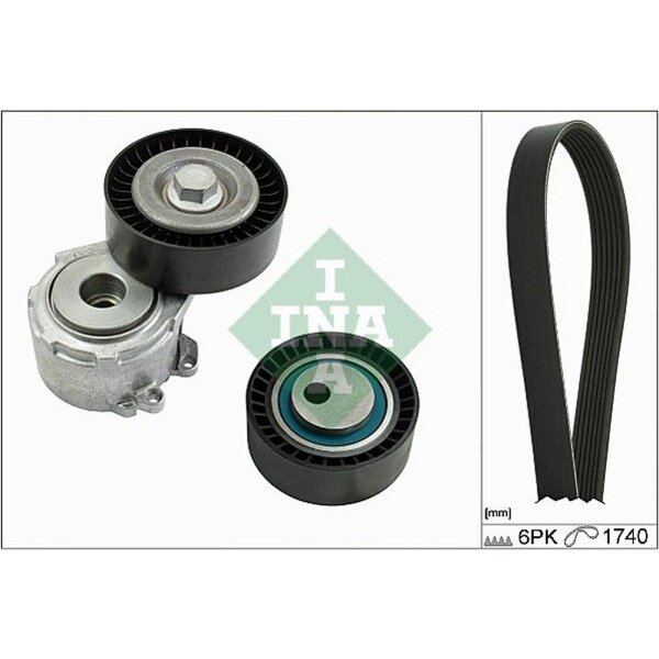 Schaeffler INA 529 0017 10 Keilrippenriemensatz