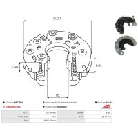 AS-PL ARC3054 Gleichrichter, Generator