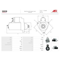 AS-PL S0038 Starter