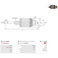 AS-PL SA6008 Anker, Starter
