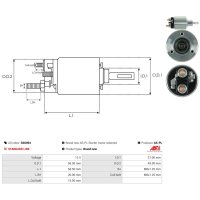 AS-PL SS0094 Magnetschalter, Starter