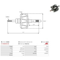 AS-PL AR3005 Läufer, Generator