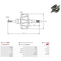 AS-PL AR0025 Läufer, Generator