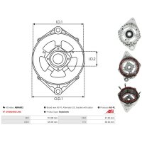 AS-PL ABR6002 Stator, Generator