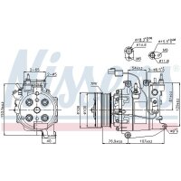 NISSENS 89246 Kompressor, Klimaanlage