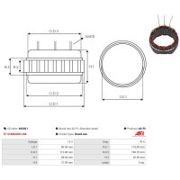 AS-PL AS5021 Stator, Generator