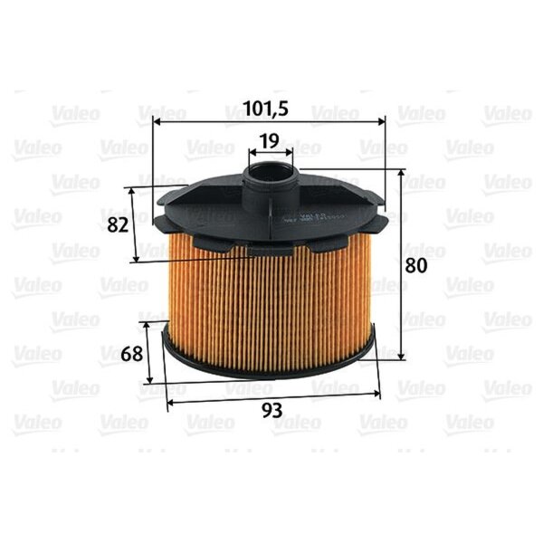 VALEO 587905 Kraftstofffilter
