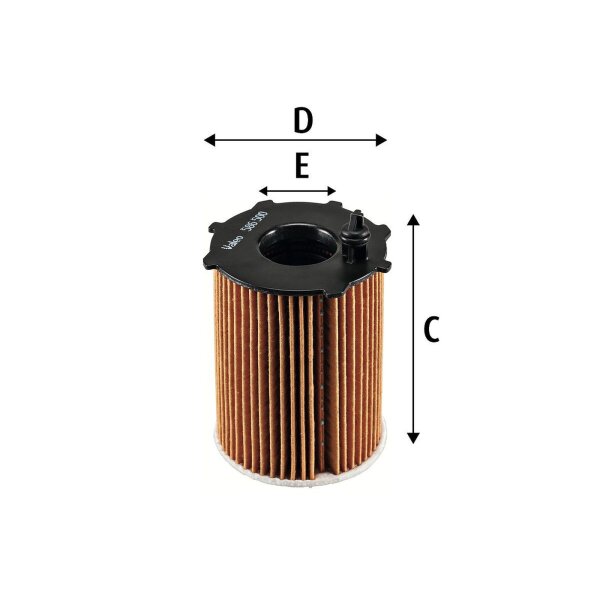VALEO 586500 Ölfilter