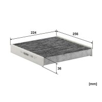 FILTRON K 1313A Filter, Innenraumluft