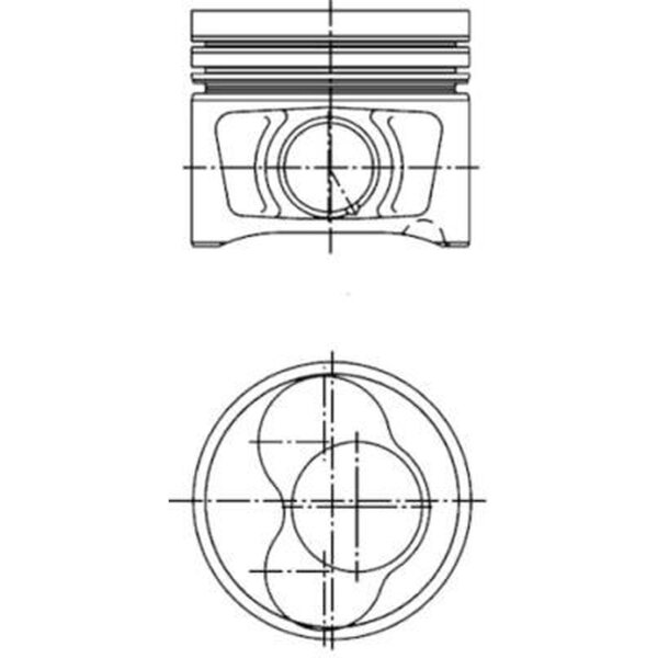 KOLBENSCHMIDT 40408620 Kolben