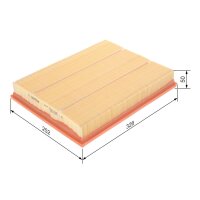BOSCH 1 457 433 579 Luftfilter