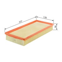BOSCH F 026 400 157 Luftfilter