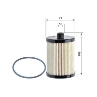 BOSCH F 026 402 005 Kraftstofffilter