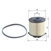 BOSCH F 026 402 062 Kraftstofffilter