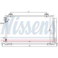 NISSENS 940283 Kondensator, Klimaanlage