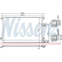 NISSENS 940320 Kondensator, Klimaanlage