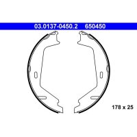 ATE 03.0137-0450.2 Bremsbackensatz, Feststellbremse