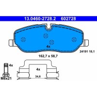 ATE 13.0460-2728.2 Bremsbelagsatz, Scheibenbremse
