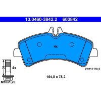 ATE 13.0460-3842.2 Bremsbelagsatz, Scheibenbremse