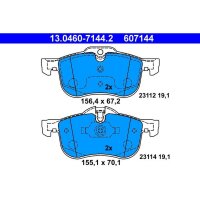ATE 13.0460-7144.2 Bremsbelagsatz, Scheibenbremse