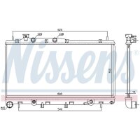 NISSENS 67739 Kühler, Motorkühlung