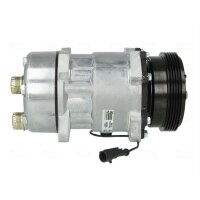 Klimakompressor NISSENS 89123 Keilrippenriemen 190 ccm - 1 Stück