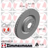 ZIMMERMANN 400.5500.20 Bremsscheibe
