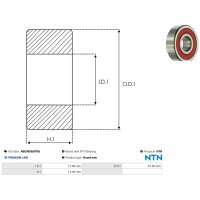 AS-PL ABE9006(NTN) Lager