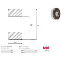 AS-PL ABE9040(NSK) Lager