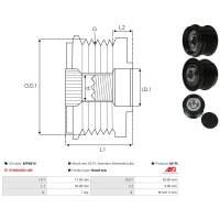 AS-PL AFP6014 Generatorfreilauf
