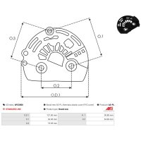 AS-PL APC0006 Schutzkappe, Generator