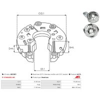 AS-PL ARC3051 Gleichrichter, Generator