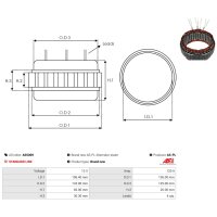 AS-PL AS5009 Stator, Generator