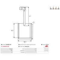 AS-PL BSX206-207 Kohlebürste, Starter