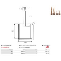 AS-PL PSX163-164 Kohlebürste, Starter