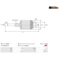 AS-PL SA0010 Anker, Starter