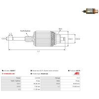 AS-PL SA3017 Anker, Starter