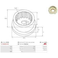 AS-PL SG1001 Reparatursatz, Starter