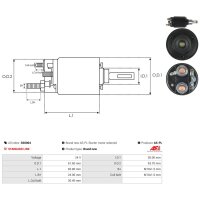 AS-PL SS0004 Magnetschalter, Starter