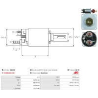 AS-PL SS0030 Magnetschalter, Starter