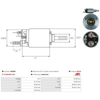 AS-PL SS0058 Magnetschalter, Starter