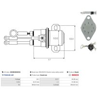 AS-PL SS0060(BOSCH) Magnetschalter, Starter