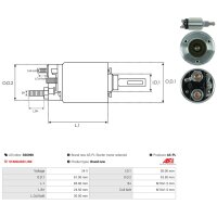 AS-PL SS0098 Magnetschalter, Starter