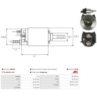AS-PL SS0105 Magnetschalter, Starter